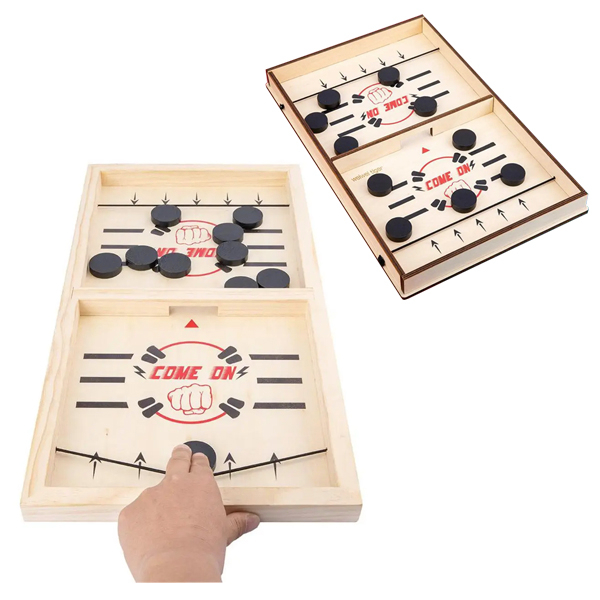 JUEGO MINI HOCKEY TRASPASA LAS FICHAS TAMANO M
