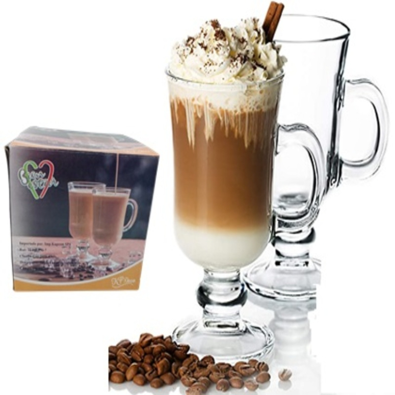 SET 4 COPAS DE CAPPUCCINO