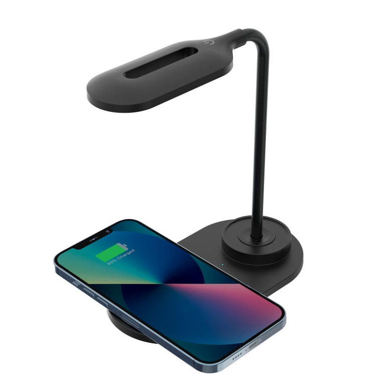 LAMPARA CON BASE Y CARGA INALAMBRICA