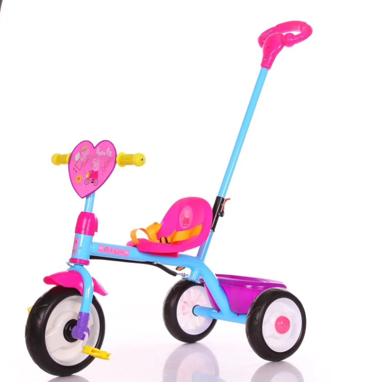 TRICICLO CON DIRIGIBLE ROJO