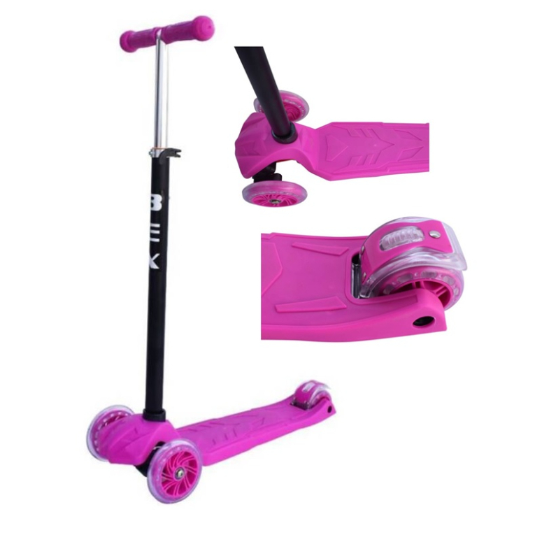 TRISCOOTER MULTIC ROSA