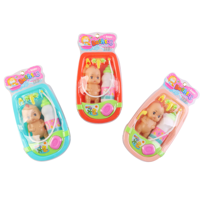 BANERA CON MUNECO EN DISPLAY