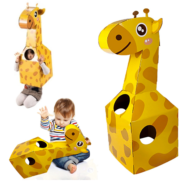 CREA LA JIRAFA Y DISFRAZATE