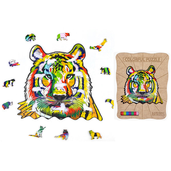 PUZZLE DE MADERA TIGRE 152 PCS