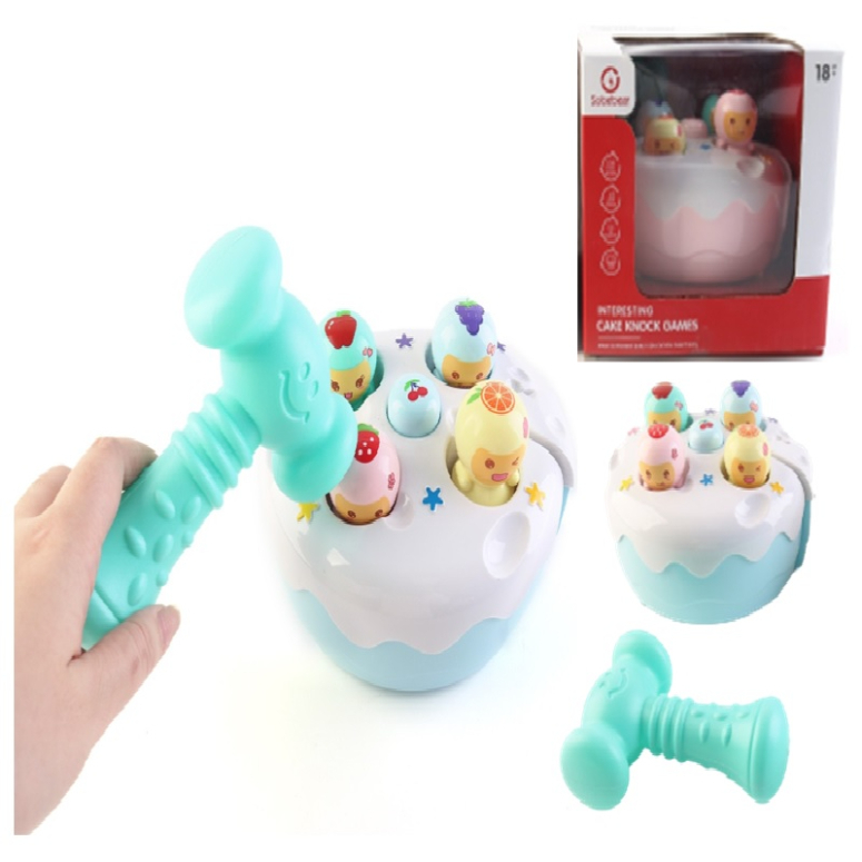 JUEGO DE FIGURAS Y MARTILLO LUZ Y SONIDO