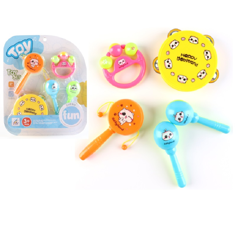 SET DE 5 SONAJEROS MUSICALES