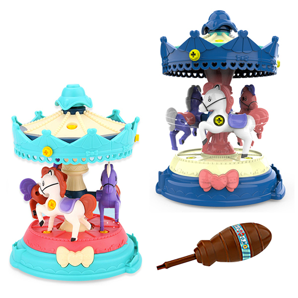 SET DE CARROUSEL CON LUZ Y SONIDO