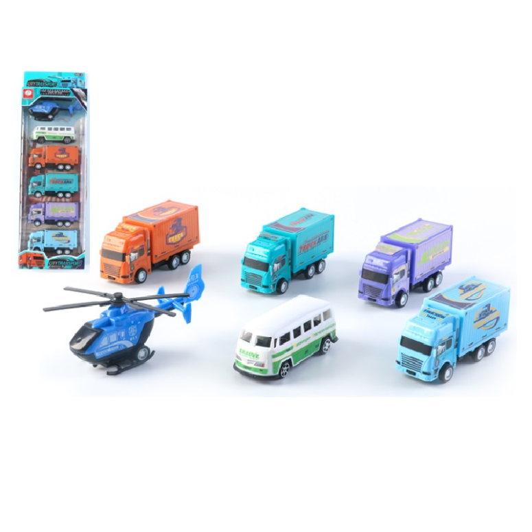 SET DE 6 AUTOS DE EMERGENCIA