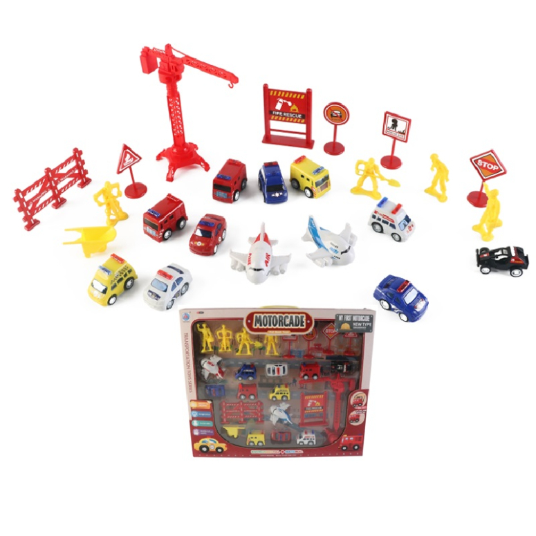 SET AUTOS DE EMERGENCIA Y ACCESORIOS