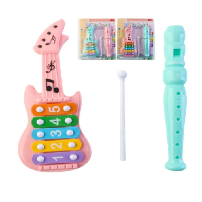 SET MUSICAL GUITARRA Y FLAUTA