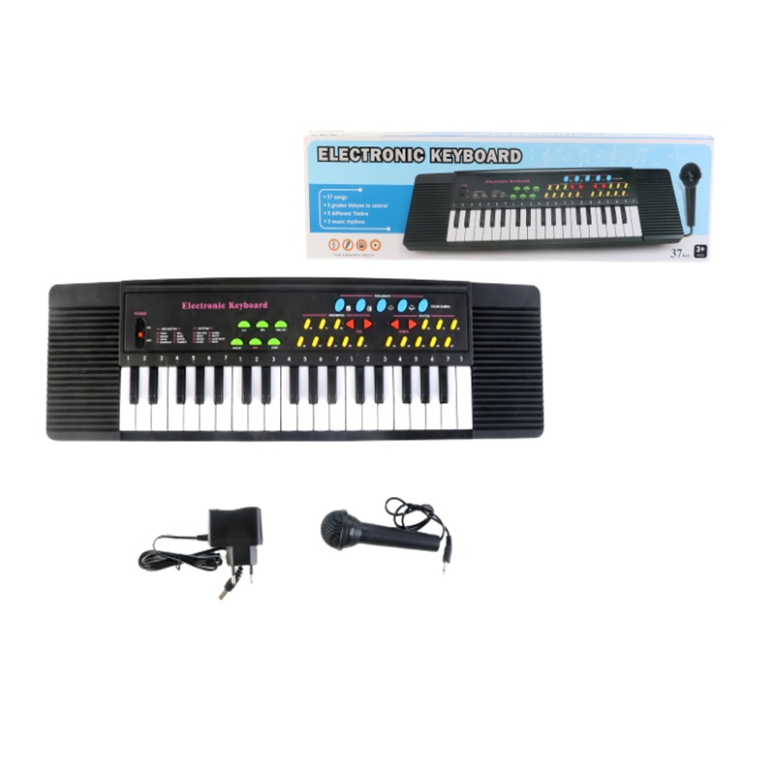 TECLADO ELECTRICO 37 TECLAS CON MICROFONO