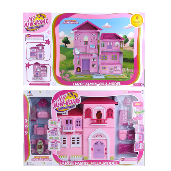 JUEGO DE CASA CON LUCES Y SONIDO