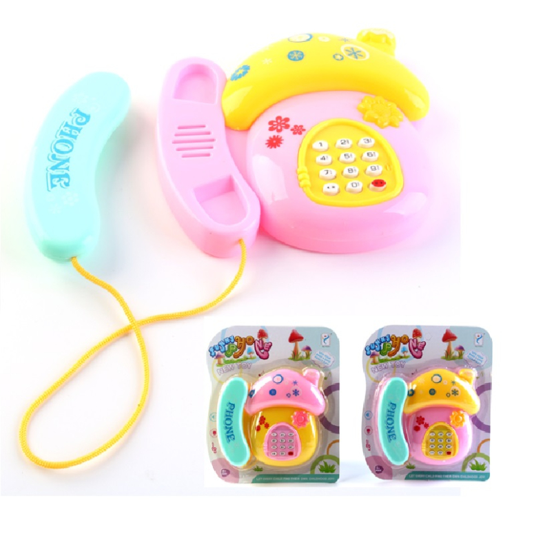 TELEFONO PARA BEBE SONIDO Y COLORES
