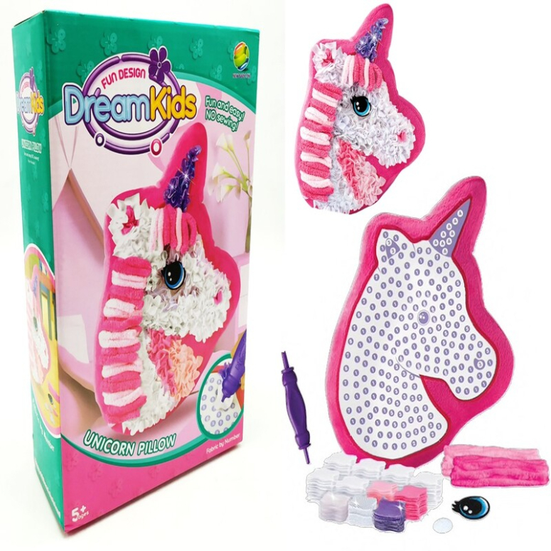 ALMOHADA FORMA UNICORNIO