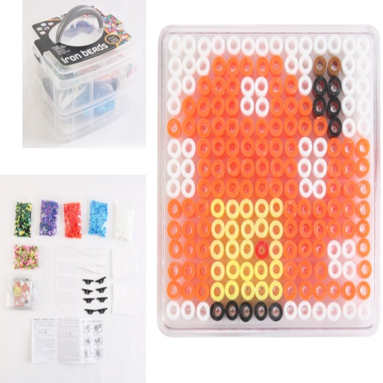 JUEGO PIXEL ART  EN CAJA CONTENEDORA