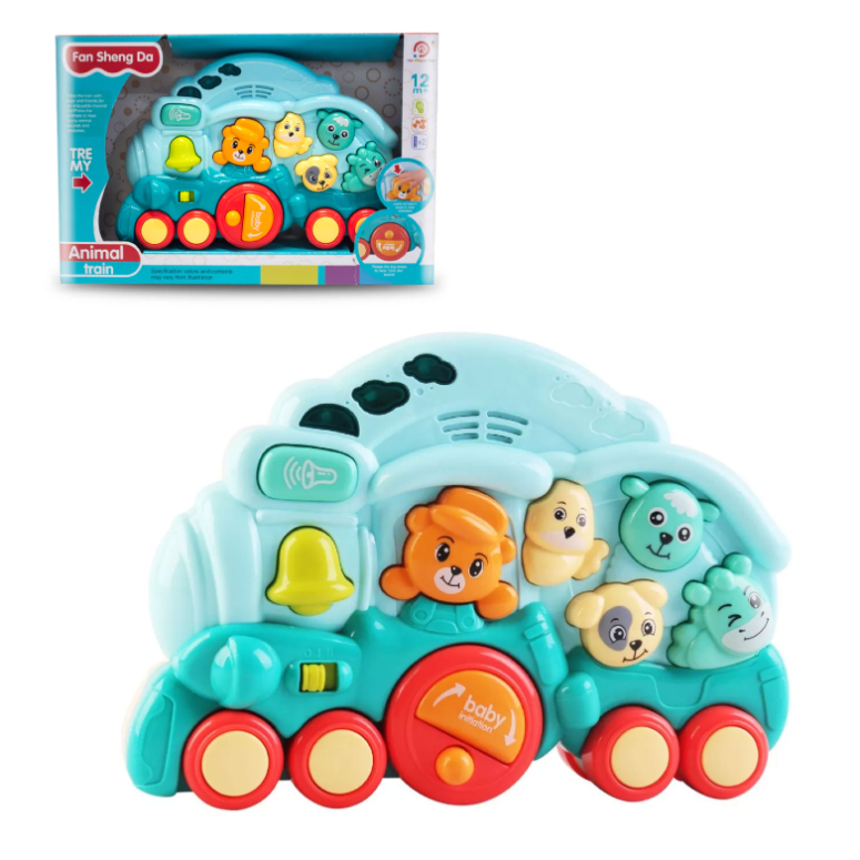 TREN DE ANIMALITOS LUCES Y SONIDO