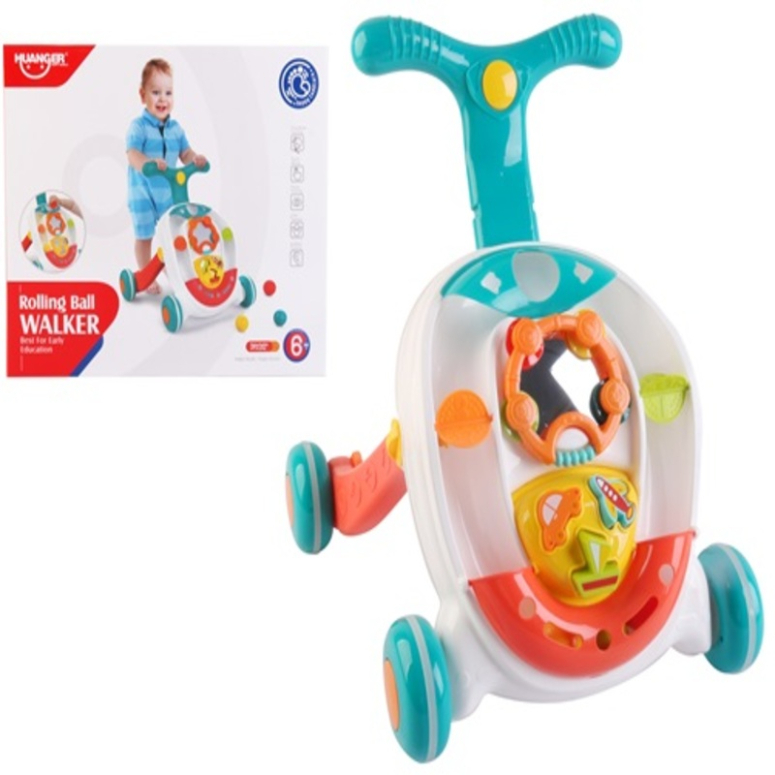 CAMINADOR DE BEBE CON FIGURAS DE ENCAJE