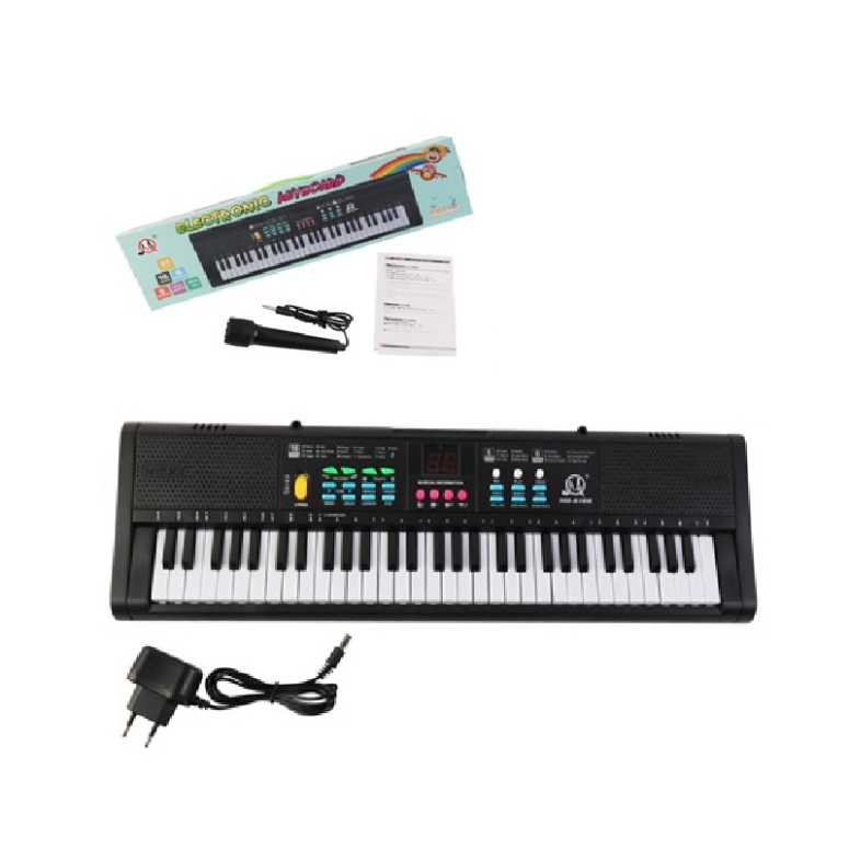 PIANO DE 61 TECLAS CON MICROFONO