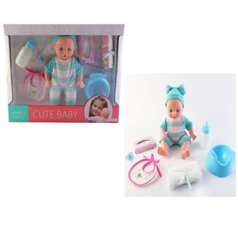 SET DE MUNECO BEBE AGUA Y ACCESORIOS