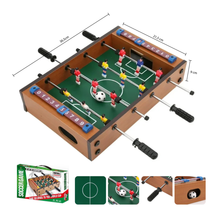 TACA TACA DE MADERA 37X22CM