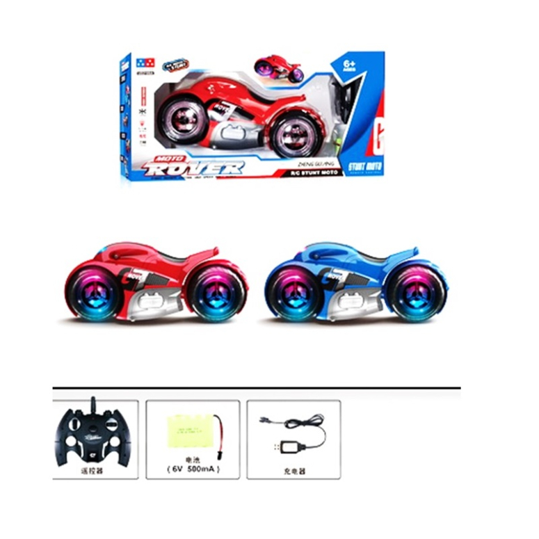 MOTO CONTROL REMOTO SONIDO LUCES 