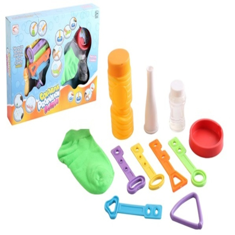 LANZA BURBUJAS GRANDES EN DISPLAY