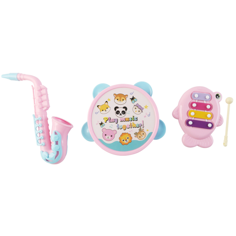 SET INSTRUMENTOS MUSICALES X 3