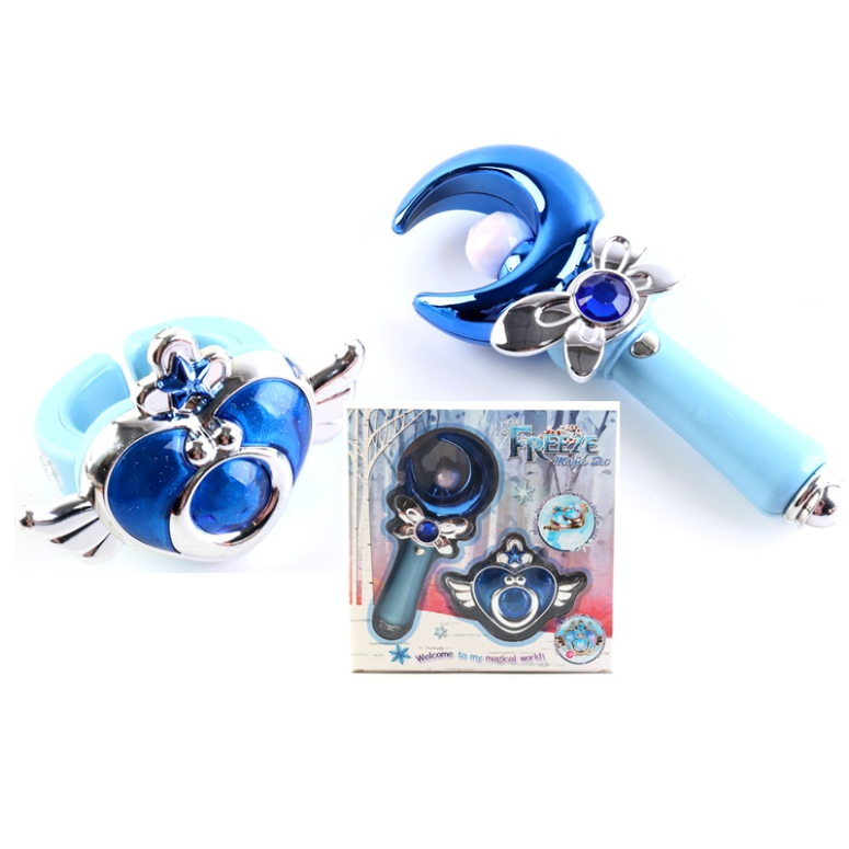 VARITA MAGICA CON LUZ Y SONIDO