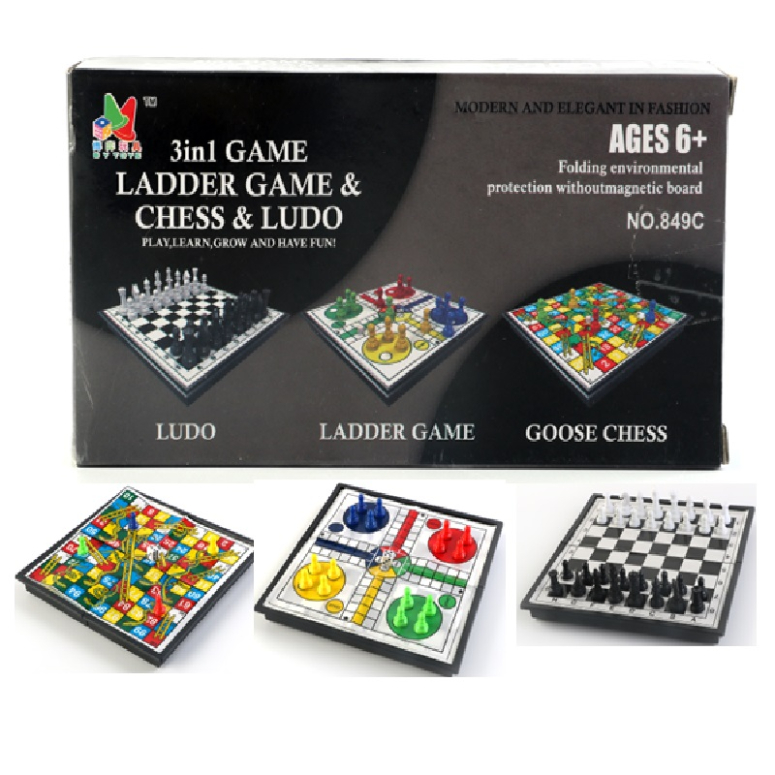 JUEGO DE MESA 3 EN 1