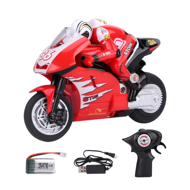 MOTOCICLETA A RADIO CONTROL