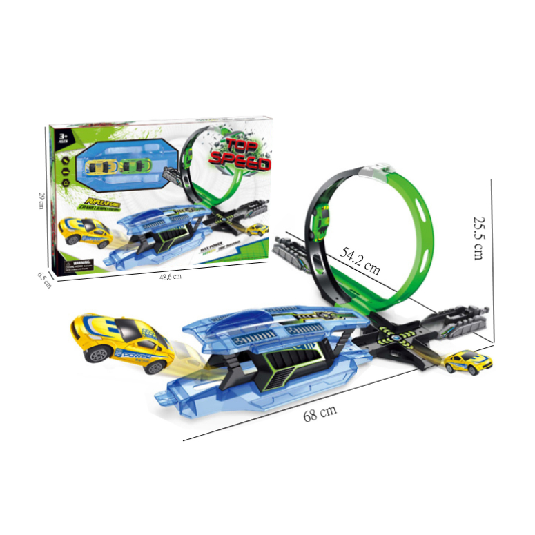 PISTA CON LOOP Y AUTO DE EXPULSION 