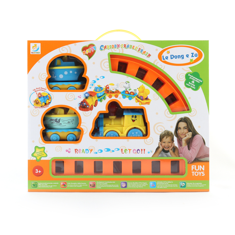 PISTA CON TREN FERROCARRIL