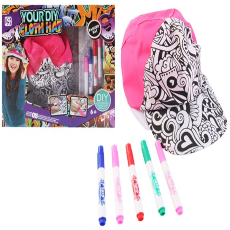 PINTA TU GORRO PARA NINA