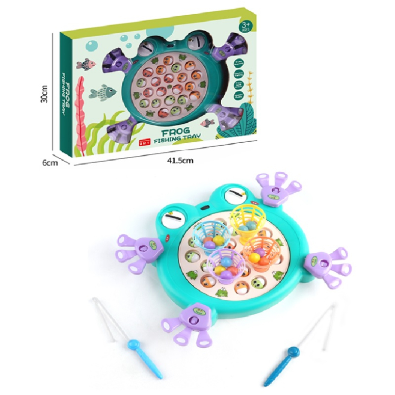 JUEGO DE PESCA 2 EN 1 CON SONIDO