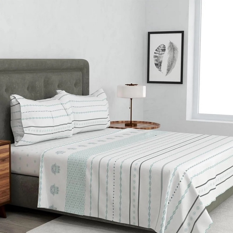 DORAL JUEGO SABANAS ESTAMPADAS 144 HILOS PREMIUM COMPOSE 2P SURTIDO