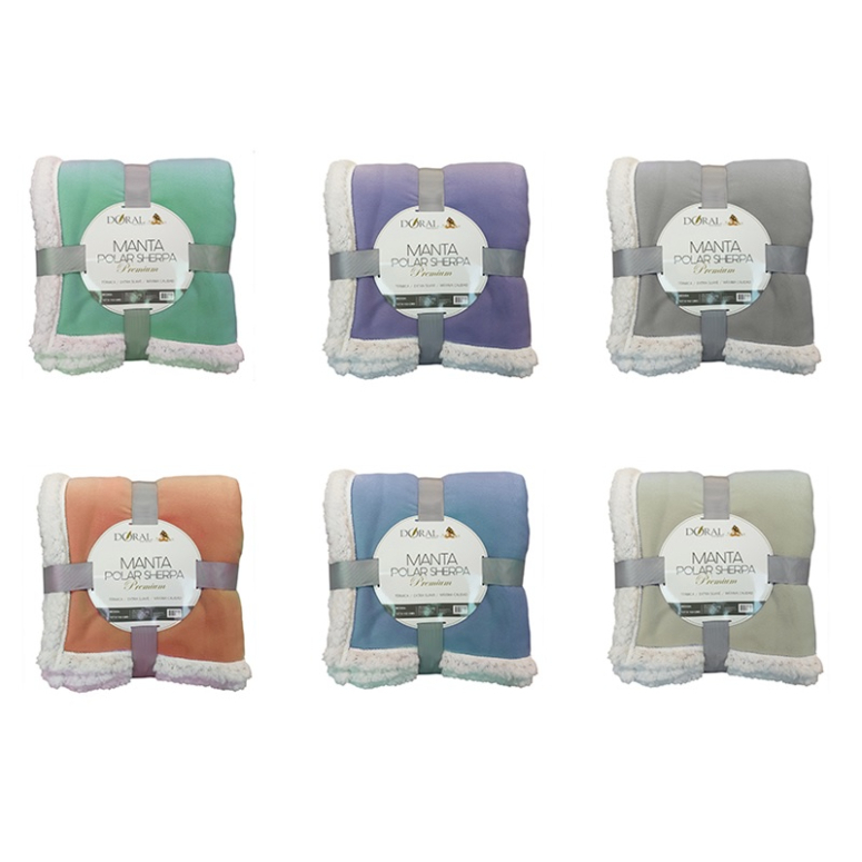 DORAL MANTA SHERPA POLAR 127 X 152 CMS