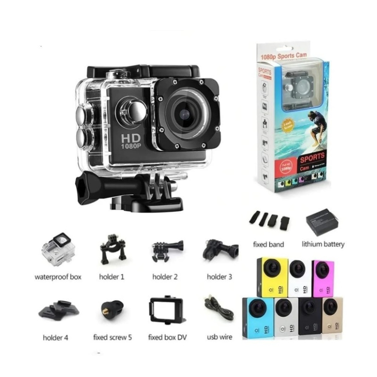 CAMARA DEPORTIVA FULL HD 1080p