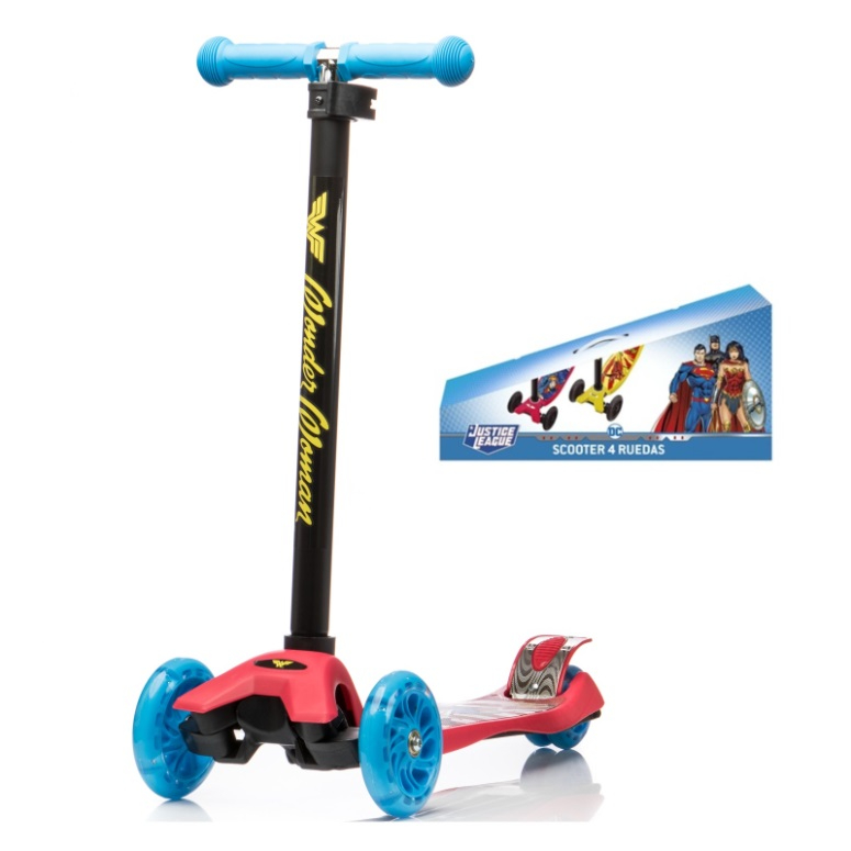 DC TRISCOOTER 4 RUEDAS WONDER WOMAN