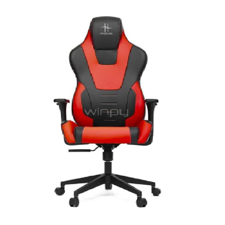 SILLA GAMER HHGEAR SM115 NEGRO ROJO