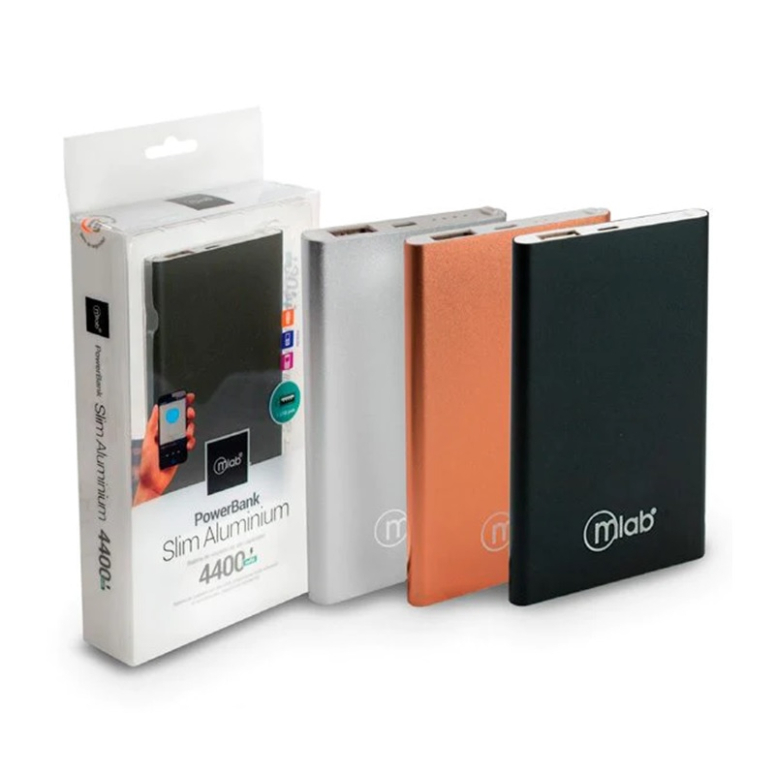 POWERBANK ALUMINIUM 4400 MAH GOLD