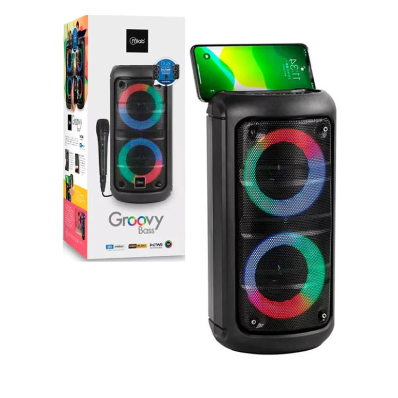 MLAB PARLANTE KARAOKE COLORFEEL BASS