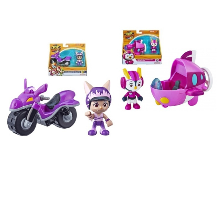 TOP WING FIGURA Y VEHICULO SURTIDO E5315 E5824