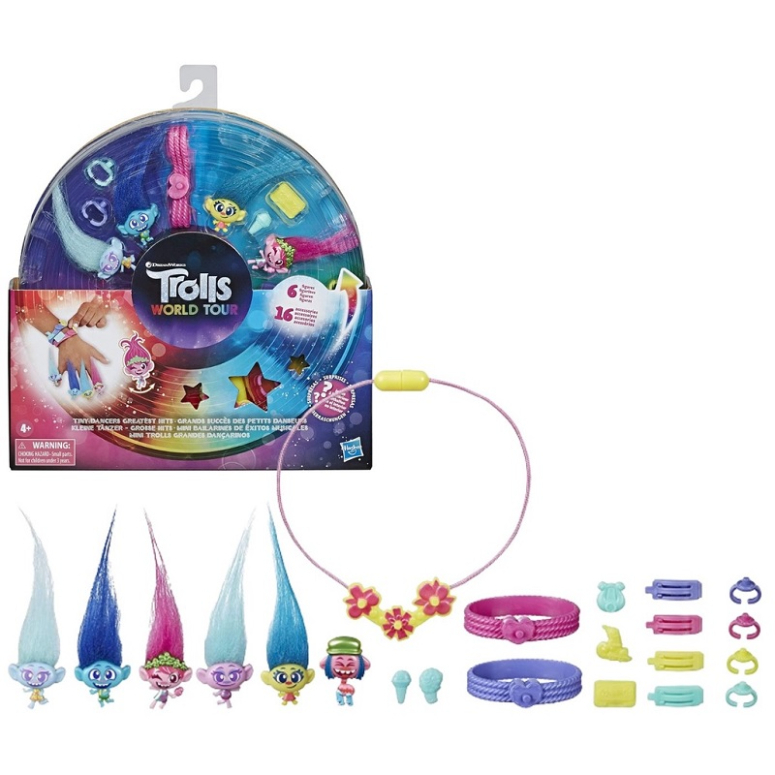 TROLLS TINY FIGURA BAILARINES