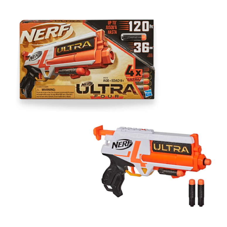 NERF LANZADOR ULTRA FOUR
