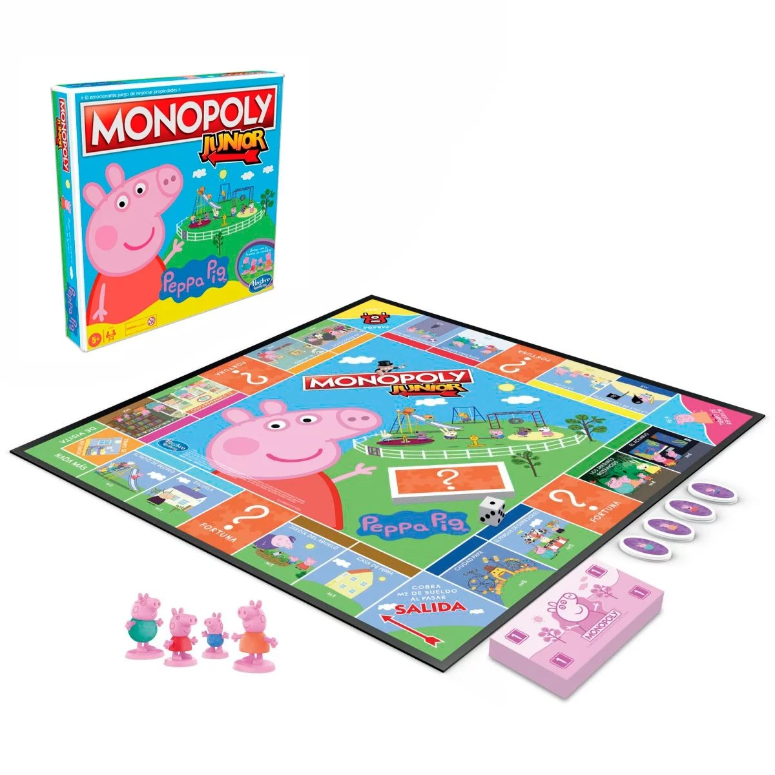 MONOPOLY JUNIOR PEPPA PIG F1656