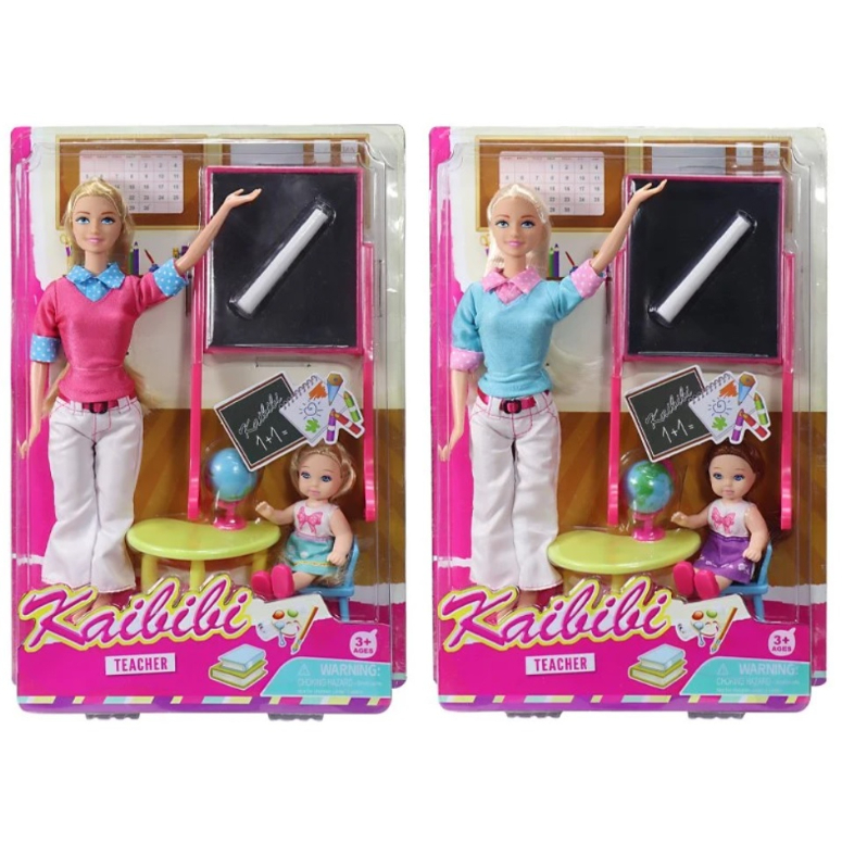 MUNECA PROFESORA Y ACCS