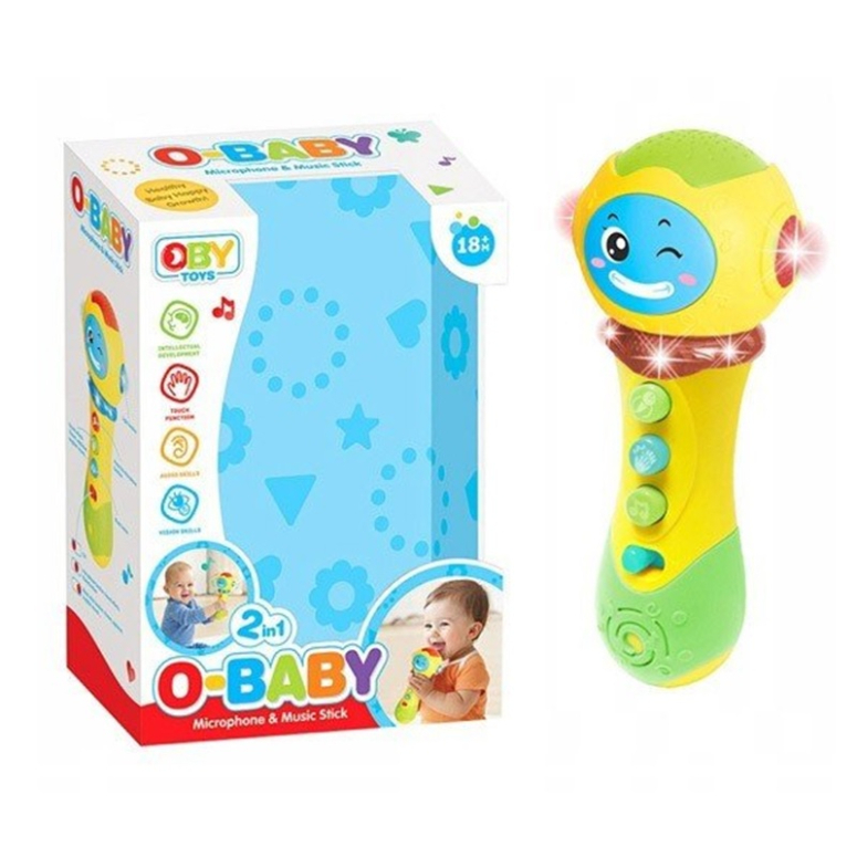 MICROFONO PARA BEBES CON COLORES LUCES Y SONIDOS