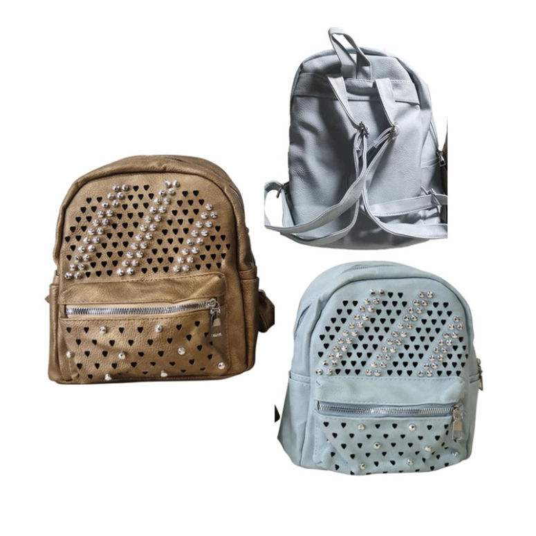 BOLSO JUVENIL CON TACHAS