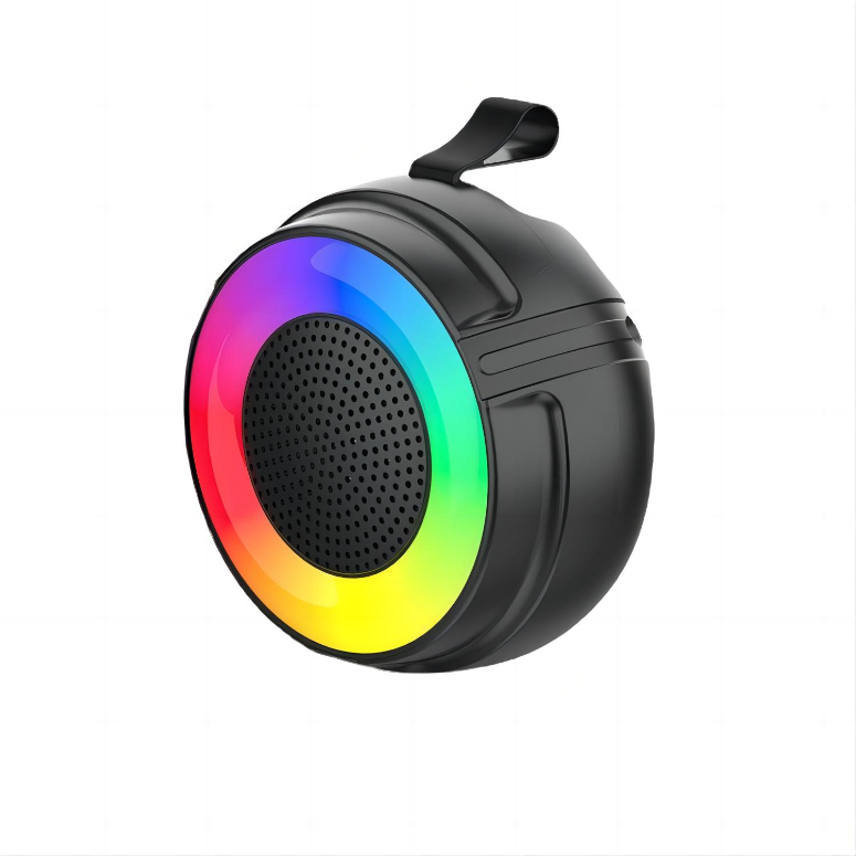 PARLANTE BLUETOOTH RGB CON LUCES EN CAJA