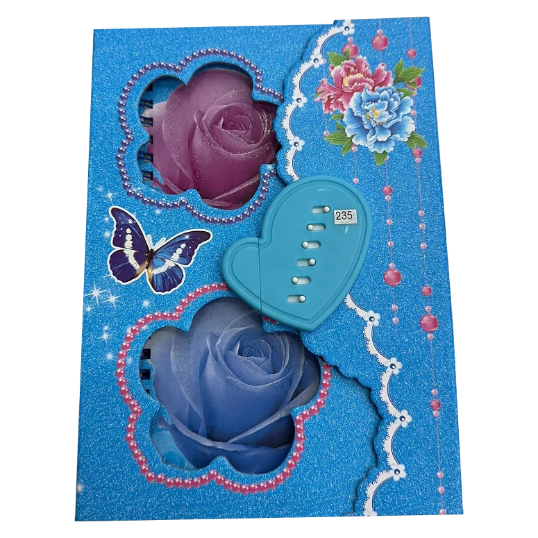 DIARIO DE VIDA COLORES CON CLAVE NUMERICA CORAZON EN CAJA